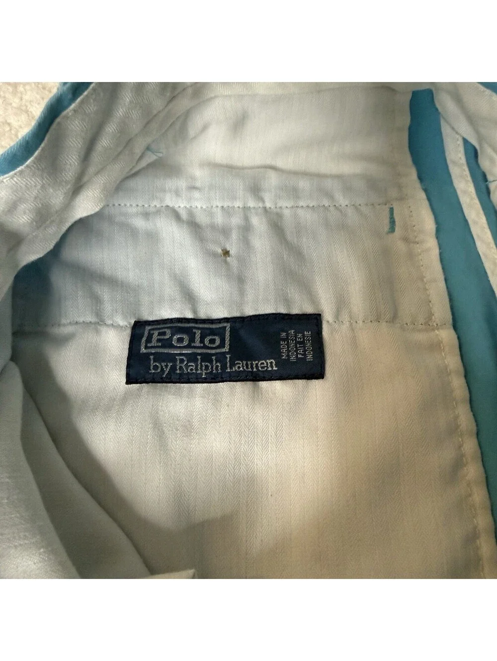 Polo Ralph Lauren Men’s Pima Cotton Shorts Turquoise Size 35 Flat Front